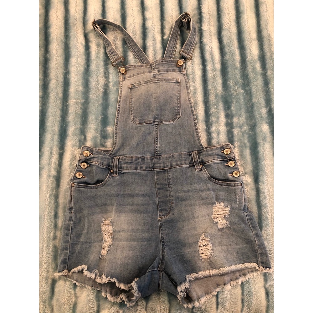 Overall Shorts